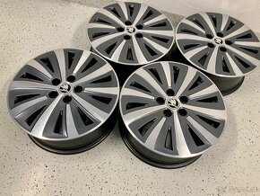 Predám alu disky org ŠKODA 5x112 R17 6,5J ET41 - 2