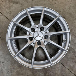 Originál Mercedes C disky 5x112 R16 ET43 - 2