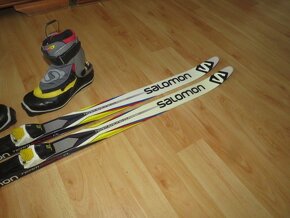 Predam bezkovy set,SALOMON,141 cm,SNS,c.34,bez supin - 2