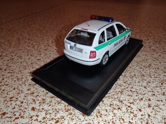 Predám model Škoda Fabia Polícia SR 1:43 - 2