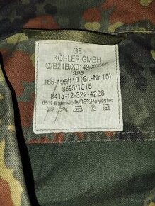 Maskáče nemeckej armády Bundeswehr BW - 2