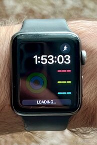 Apple Watch Series 3, sivé, 42mm - 2