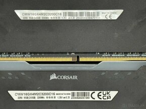 2x 8gb (16GB) DDR4 Vengeance RGB PRO - 2