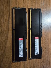 Predám pamäťe DDR3 - set 2x 4 GB zn. Kingston Fury - 2