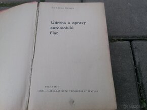 Predám kniha Údržba a opravy Fiat 500, 600, 850, 124, 125 - 2