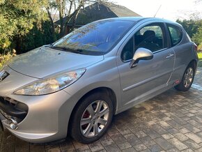 PEUGEOT 207 1.6 HDI NAJ.97000 KM ROK VÝROBY 2006 - 2