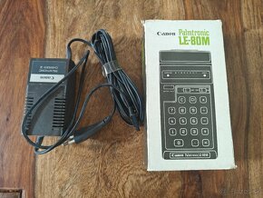 Retro kalkulačka Canon Palmtronic LE-80M - 2