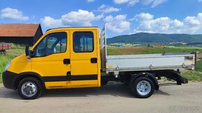 Iveco Daily 35c15 3-stranný sklápač 2009rv,204000 km,7miest - 2