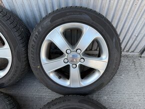 16" Elektrony 5x112 so zimnymi pneumatikami 205/55 R16 - 2