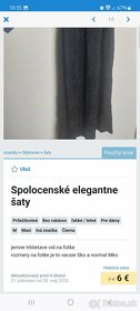 spoločenské šaty s bolerkom elegantné - 2