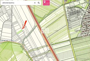 INVESTIČNÁ PRÍLEŽITOSŤ - pozemok v k.ú. Záhorská Bystrica - 2