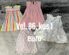 Oblecenie pre dievčatko vel. 86-98, vsetko za 1 euro - 2