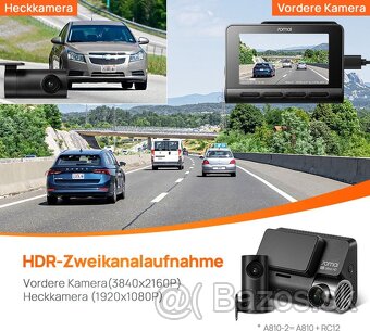 Kamera do auta 70mai Dash Cam A810 Ultra HD 4K SET - 2