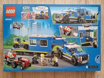 Lego City 60315 Mobilné veliteľské vozidlo polície - 2