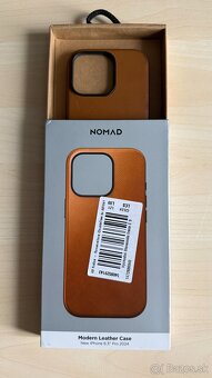 Nomad Modern Leather Case English TanC iPhone 16 Pro - 2