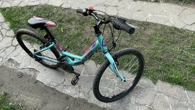Dievc tyrkysovy bike "24" CTM - 2