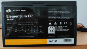 SILENTIUMPC Elementum E2 SI 350W 80Plus EU - 2