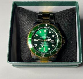 Pánske Hodinky Rolex Submariner Date Green Gold - 2