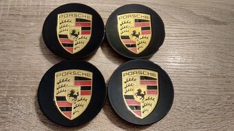 Porsche stredové krytky do kolies 76mm / 65mm viac fareb - 2