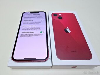 Apple iPhone 13 128GB RED PRODUCT,ZDRAVIE BATÉRIE 100% - 2