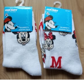 Ponozky smajlik, minnie, - 2