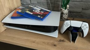 PlayStation 5 + ovládač + dokovacia stanica + hry - 2