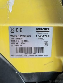 Priemyselný vysávač Kärcher WD 6 P Premium 1300W - 2