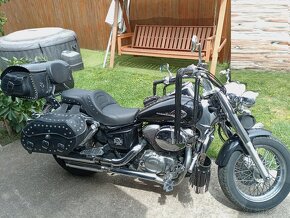 Predám sedadlo na Honda shadow vt 750 ace - 2