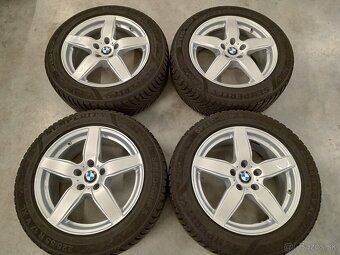 4ks zimne ALU 5x112 R17 7,5J ET27 DEZENT BMW AUDI MERCEDES - 2