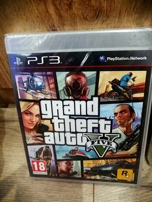 GTA 5 a God Of War PS3 NOVE NEROZBALENE - 2