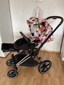 Cybex Priam Spring Blossom Light podvozok Rose Gold - 2