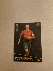 Futbalová karta Black edge edition Cristiano Ronaldo - 2