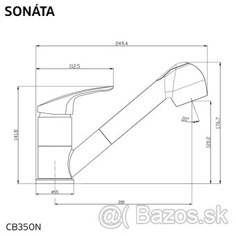 Drezová batéria Mereo - Sonáta CB 350N - 2