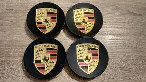 Porsche stredové krytky do kolies 76mm / 65mm viac fareb BA - 2