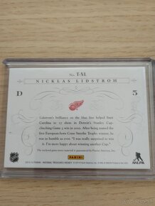 Predám hokejovú kartičku Nicklas Lidstrom National Treasures - 2