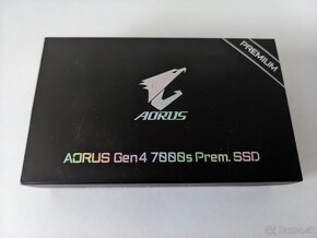 GIGABYTE AORUS Gen4 7000s Premium 2TB v záruke / nepoužité - 2