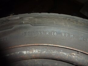 Zimné pneu 225/55 R16 5x115 - 2