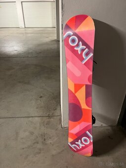 Roxy snowboard 148 s viazaním - 2