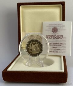 Vatikan PROOF pamatne 2 Euro mince - 2