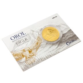 Zlatá minca 1oz Orol 2020 1. ročník - 2