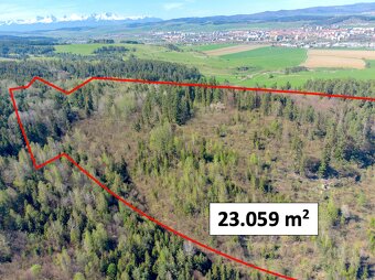 Spišská Nová Ves 23.059 m2 – LES v podiele 1/1 - 2