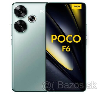 Poco F6 5G 8/256 GB - zelená farba - 2