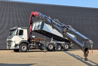 9466 Volvo FM 460 - 8x2 – Sklápěč/Valník + HR-HMF 26 t/m – E - 2