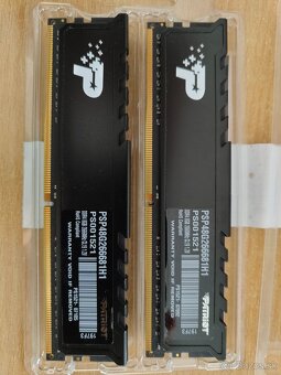 Rezervované - Patriot 8GB DDR4 2666 MHz CL19 - 2