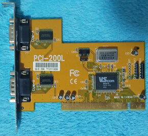 Staršie testované PCI karty - 2