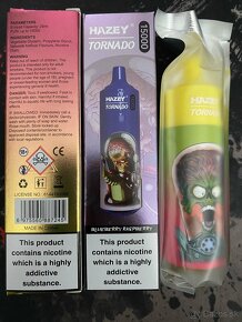 Hazey Tornado 15,000 puffs 50mg/ml nic 5% vape - 2