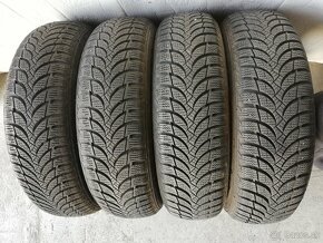 165/70 r14 zimné pneumatiky 7mm - 2