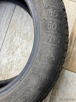 -185/60 R15 zimne Kleber pneu - 2