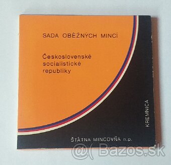 ČSSR sada mincí 1988 - 2