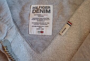 Tommy Hilfiger bledošedá zips - 2